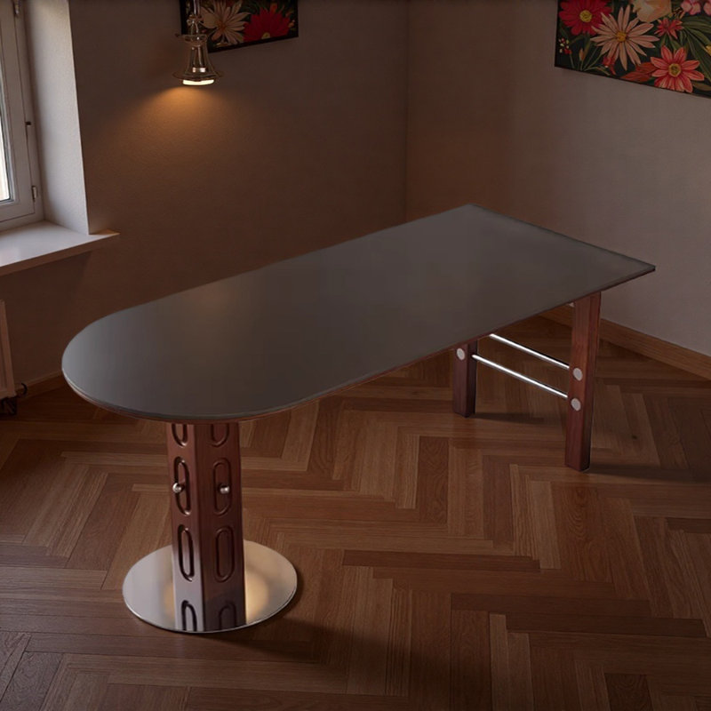 Table de salle à manger Retro Creative, 29.52"H x 70.86"L x 31.49"W