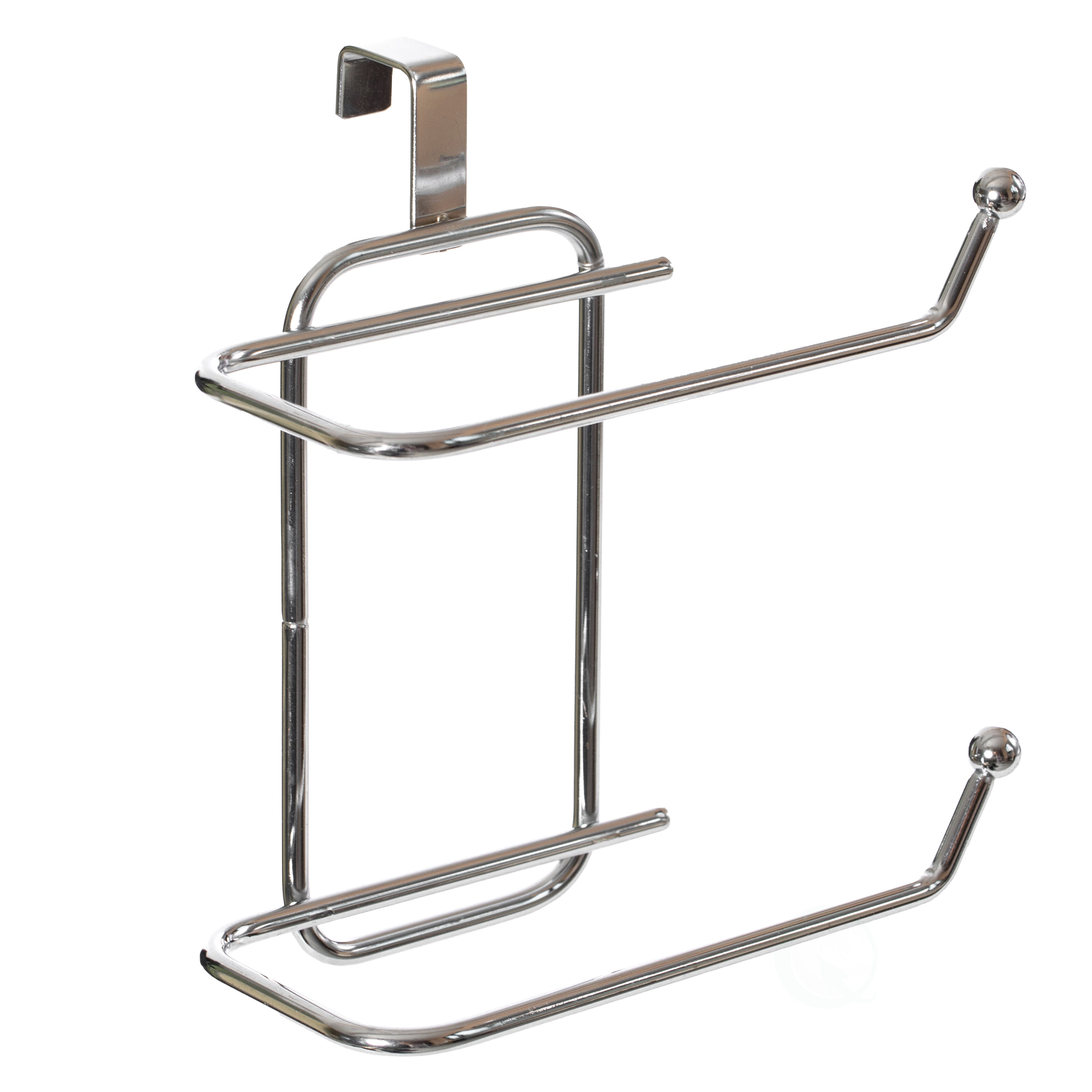 Kenney Over-The-Tank Brushed Nickel Toilet Paper Holder