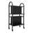 Rolling 4-compartment Book Storage and Display Stand-1869207958