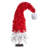 9' H Santa Hat White/Red Artificial Christmas Tree Prelit with 600 LED Lights