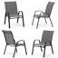 Ensemble de 2 fauteuils d'extérieur en métal thermolaqué-2061075495