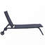 Chaise de jardin inclinable Myana