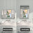 48 In. W X 36 In. H Rectangular Framed Wall Bathroom Vanity Mirror In Gun Grey-277276778-277276768