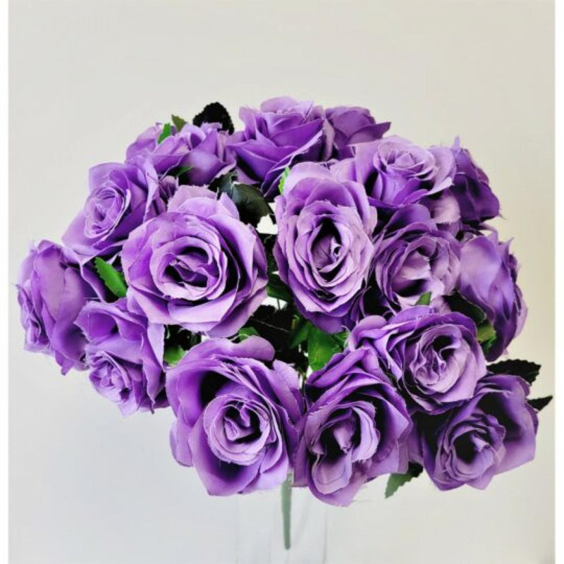 Fleur artificielle rose, Mauve clair
