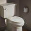 Siège de toilette Brevia avec charnières à dégagement rapide et pare-chocs antidérapants-10979253-91059806