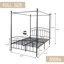 Lit plateforme à baldaquin en métal-567768472-567768479