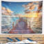 Tapisserie de pilier de soleil sur mer-28488620