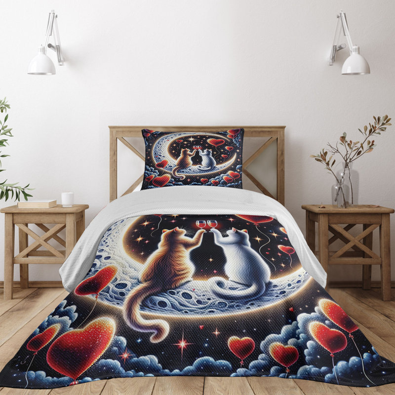Polyester Coverlet, Twin Coverlet + 1 Standard Shams