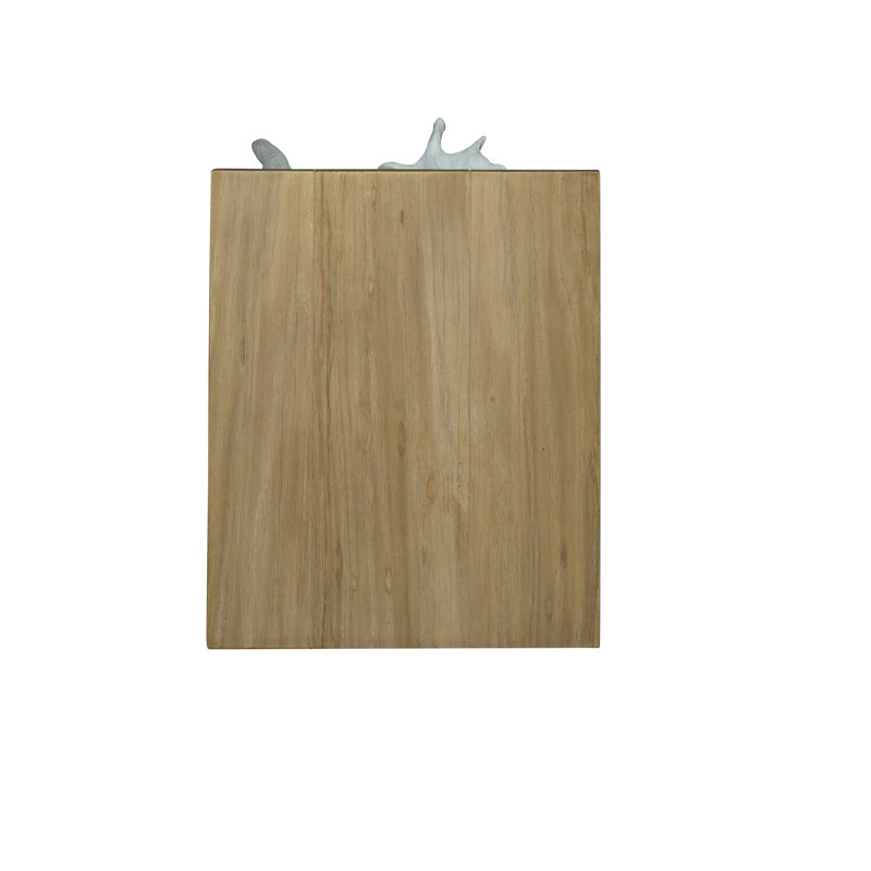 Open Sky Solid Wood End Table, Natural
