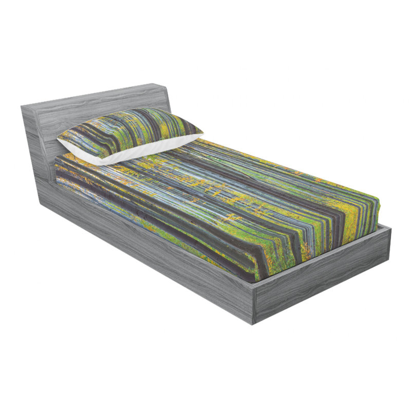 Microfiber Sheet Set, Twin XL Sheet Set with Fitted Sheet