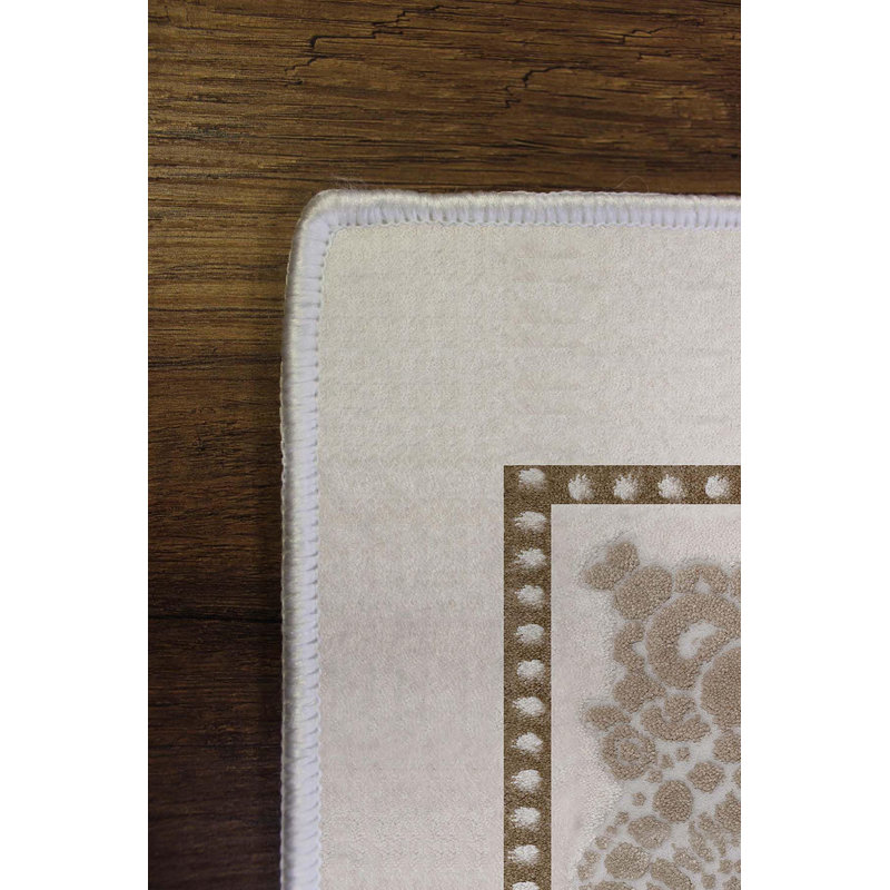 Luxurious Woven Area Rug, 100% Polyester, 23.6 x 39.4 inches | 650 g/m², 0.3 in Pile Height | Antibacterial, Non-Slip PVC Dot Underside, Machine Washable | 3D Digital Printing, Perfect for Living Room & Bedroom Decor