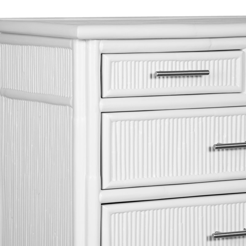 Bermuda 9 - Drawer Dresser, White