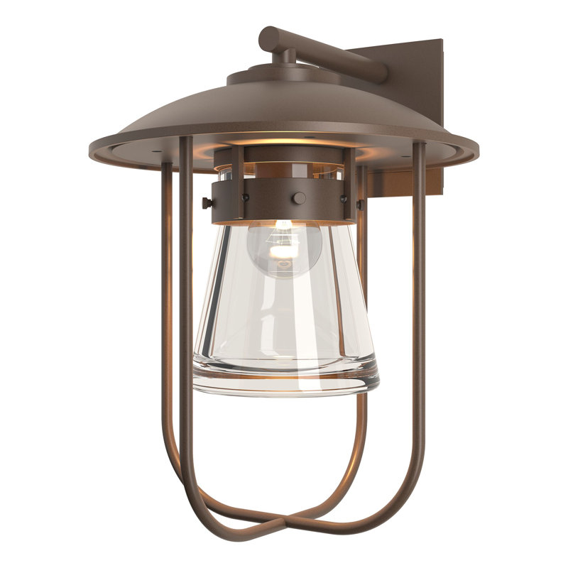Erlenmeyer Large Outdoor Sconce, Coastal Bronze