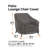 Jaylon Outdoor Patio Chair Cover