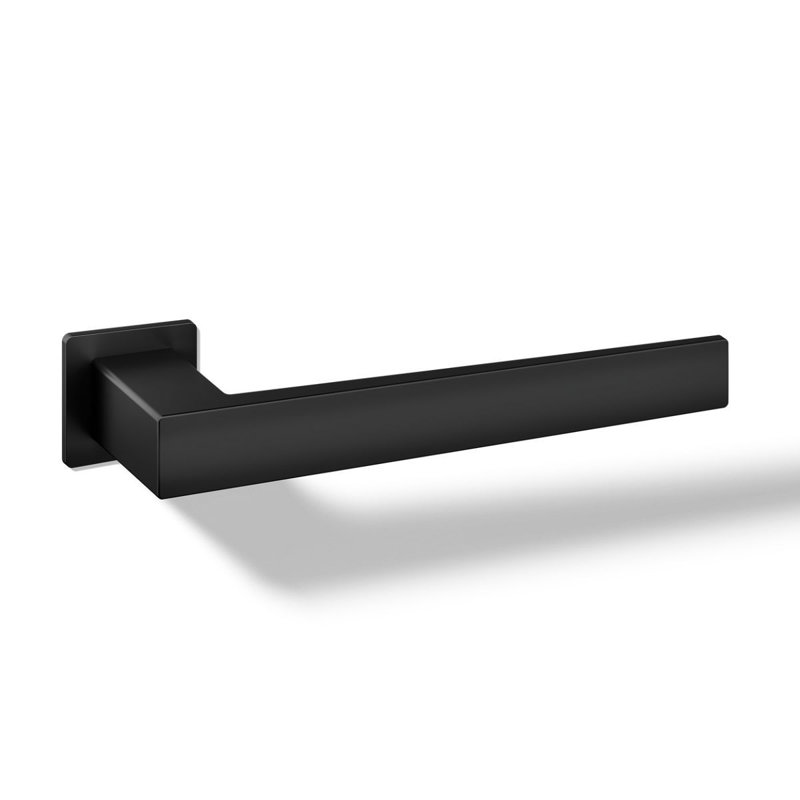 Bras à serviette, Noir mat
