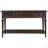 Classic Retro Style Console Table With Three Top Drawers And Open Style Bottom Shelf,entryway table,sofa table,entry table-2123646007