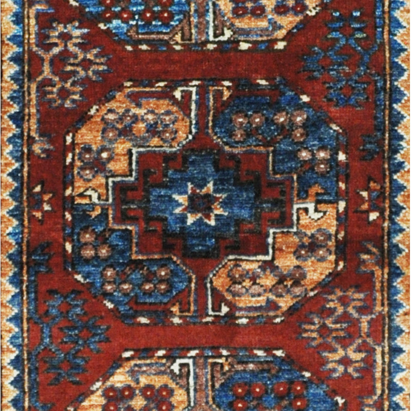 Wool Geometric Indoor Rug
