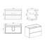 Meuble-lavabo avec lavabo Alice-29572621-29572613-29572658