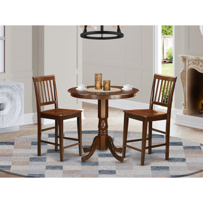 Speights Counter Height Rubberwood Solid Wood Dining Set