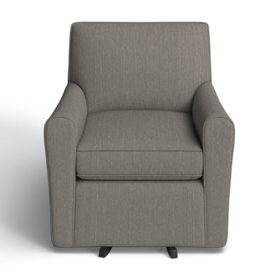 Mikeno Upholstered Swivel Armchair