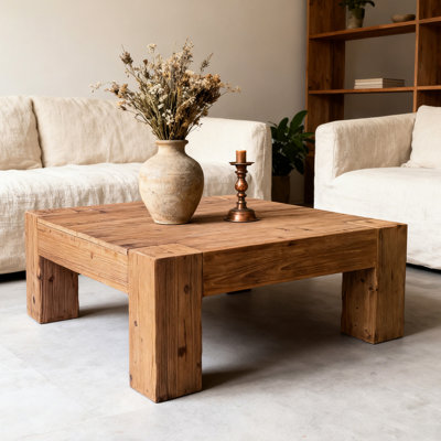 Table basse carrée pour salon