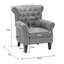 Upholstered Wingback Chair