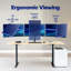 Support de bureau triple moniteur