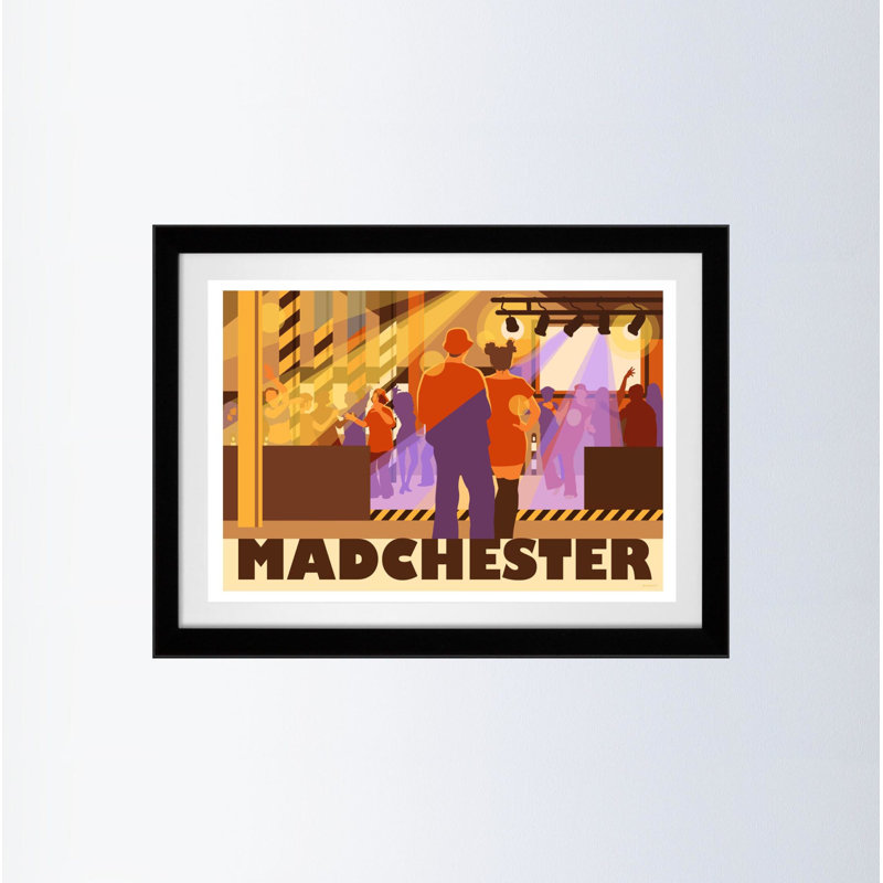 Stephen Millership - Print, 33.5cm H x 43.5cm W x 2.2cm D, Black