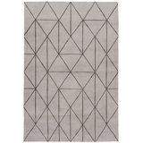 Diamond Maze Grey Area Rug