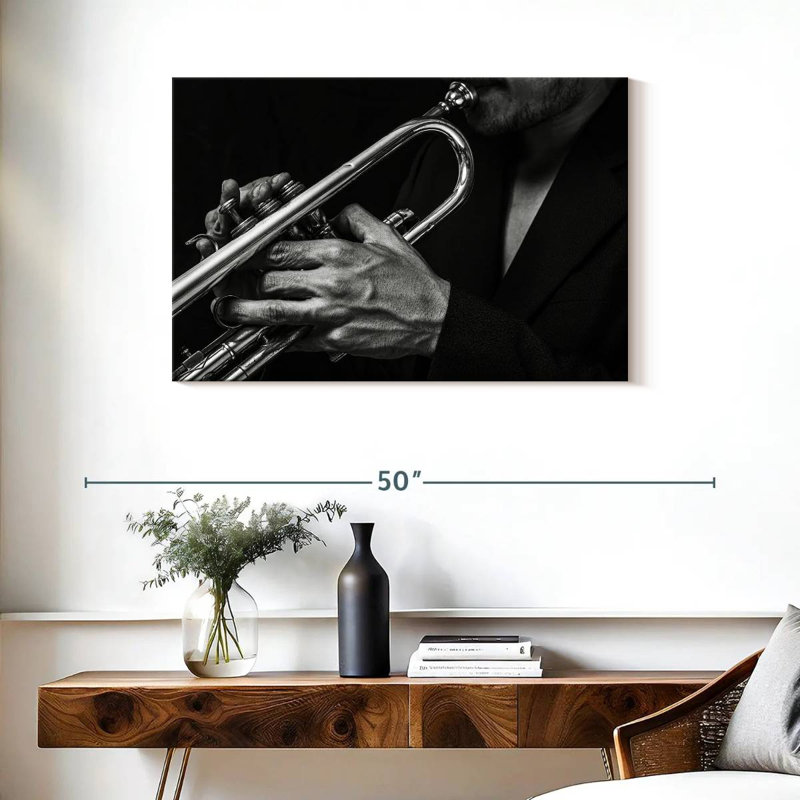 Abarca Trumpet Symphony, 24" H x 36" W