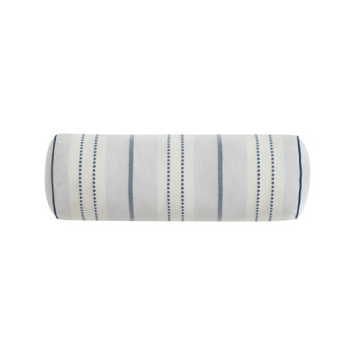 Palm Aire Lunara Stripe Bolster Decorative Pillow, 8" x 22"