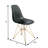 Northfleet Acrylic Dining Chair – Modern Eiffel Base Ghost Chair Accent Seating in Single, Set of 2, or Set of 4 – Gold or Chrome Legs for Banquet, Wedding, Office & Living Room Use-1819211788-1860914922-1860914933