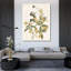 «Lark Manor ™», toile tendue sur toile Jace Gallery: fleurs vertes et dorées 2-1653870984