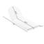 Ensemble de 2 coussins de chaise longue d'extérieur-1343408389