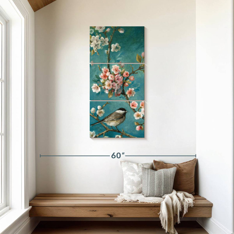Floral Blossom III, H 44 po x l 21 po
