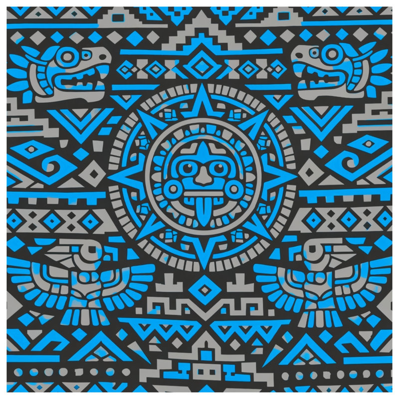 Rideaux de douche Aztec, 70in W x 72in H