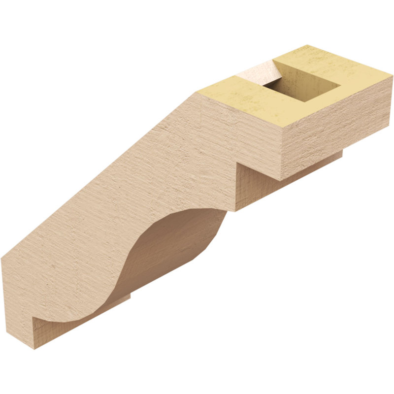 Attelle de genou Copenhagen Cedar TimberThane, H 8 po x l 3 po x P 8 po