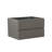 Without Basin Wall Mount Cabinet, Gray Design Theme, 2 Drawers Pre-Assembled, Silent Drawer Glides, Double Practical Solution Option Cabinet In - Space Optimization Feature-1591229674-1591229669