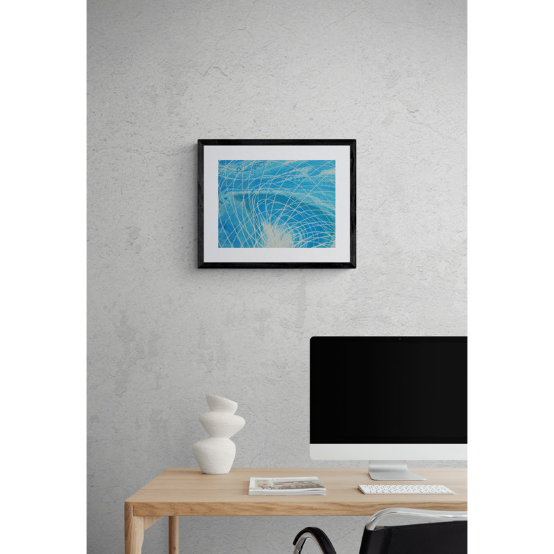NEUTRON Print by Will Birdwell, Black Framed Paper, 17.25" H x 21.25" W