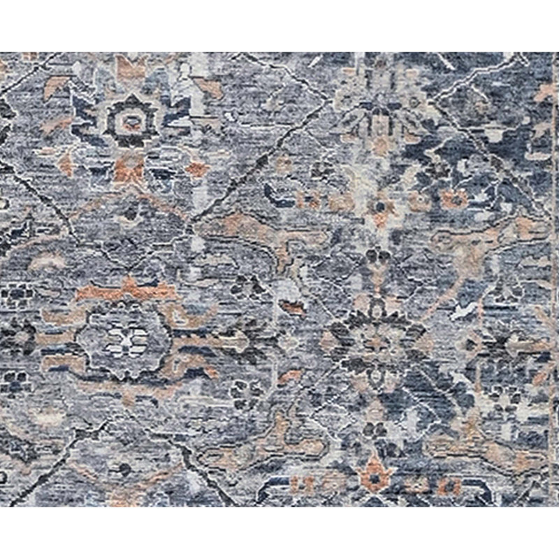 Tapis rectangulaire en laine noué à la main, Rectangle 12 pi x 15 pi