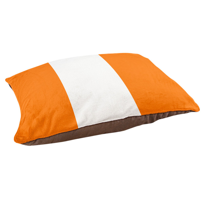 Oreiller Oklahoma, Grand (l 40 po x P 30 po x H 6,5 po), Orange