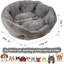 Lit pour chien pour chien, lit pour chat d'intérieur, lit pour animal de compagnie pour chiot et chaton, lavable à la machine avec antidérapant et résistant à l'eau
