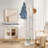 Solid Wood Rotary Coat Rack Freestanding-111179587
