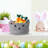 Cat Storage Basket Woven Organizer With Ears Decorative Pet Toy Cute Bin Cotton Rope Basket For Gift Cat Dog Toy Container Nursery Room-2026288630