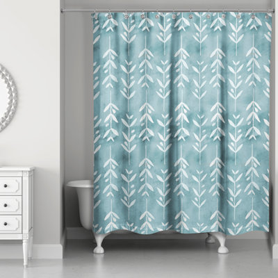 Greensboro Floral Single Shower Curtain