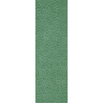 Leopardess Jade Green Hand-Tufted Responsible Wool Rug