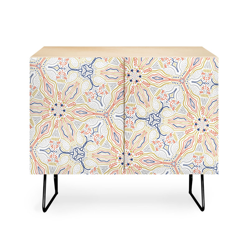 Armoire d'appoint 2 portes Riccardo, Noir