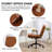 Swivel Office Chair, Adjustable Height Task Chair with Upholstered-1769039257
