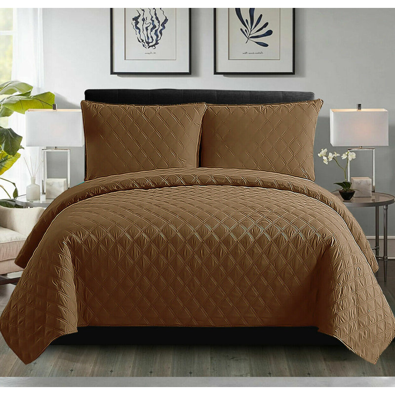 Amnon Throw Blanket, W200 x L200cm, Mocha