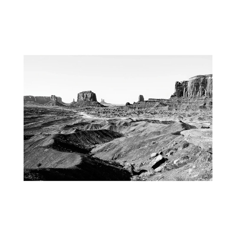 Black Arizona Series - Monument Valley Park by Philippe Hugonnard - Wrapped Canvas Print, 101.6 cm H x 66.04 cm W x 1.91 cm D